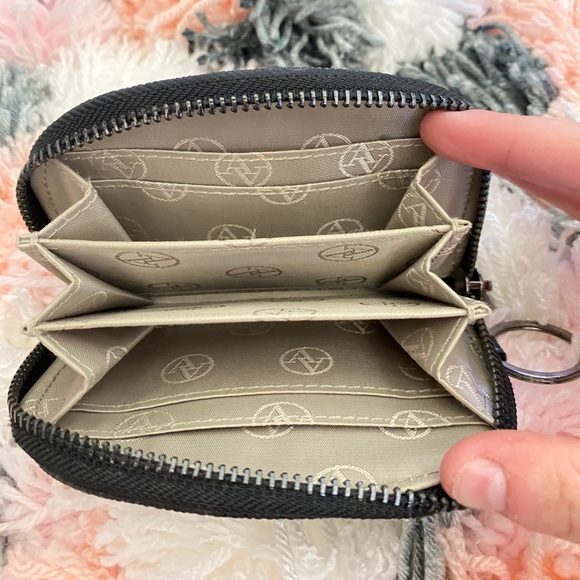 Black Key Ring Wallet - Picture 3 of 3